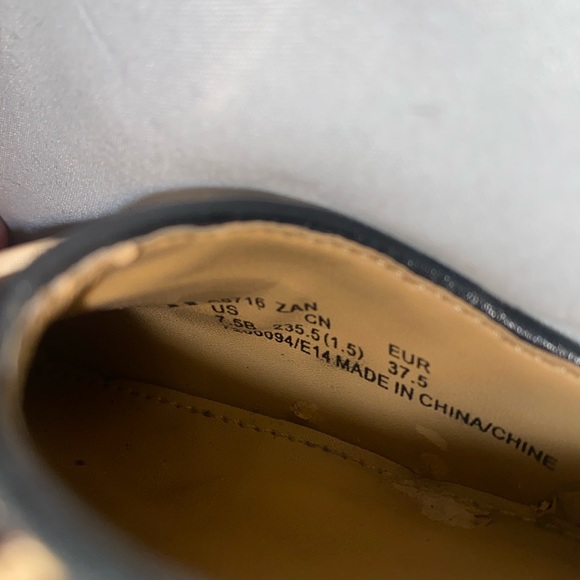 Coach Zan Leopard Print Calf Hair Pump Pointed Toe Heel Black Leather Sz 7.5 US - Picture 4 of 16